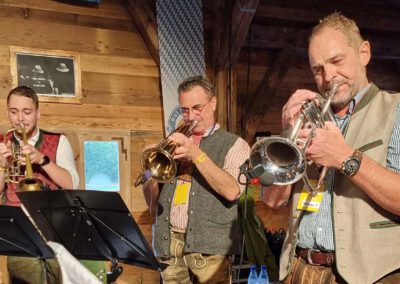 Chiemgau7 auf der Brass Wiesn in Eching