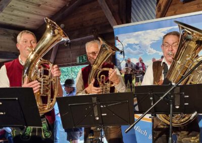 Chiemgau7 auf der Brass Wiesn in Eching