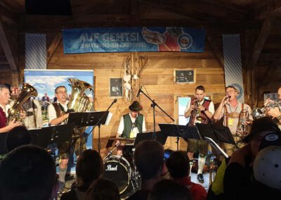 Chiemgau7 auf der Brass Wiesn in Eching